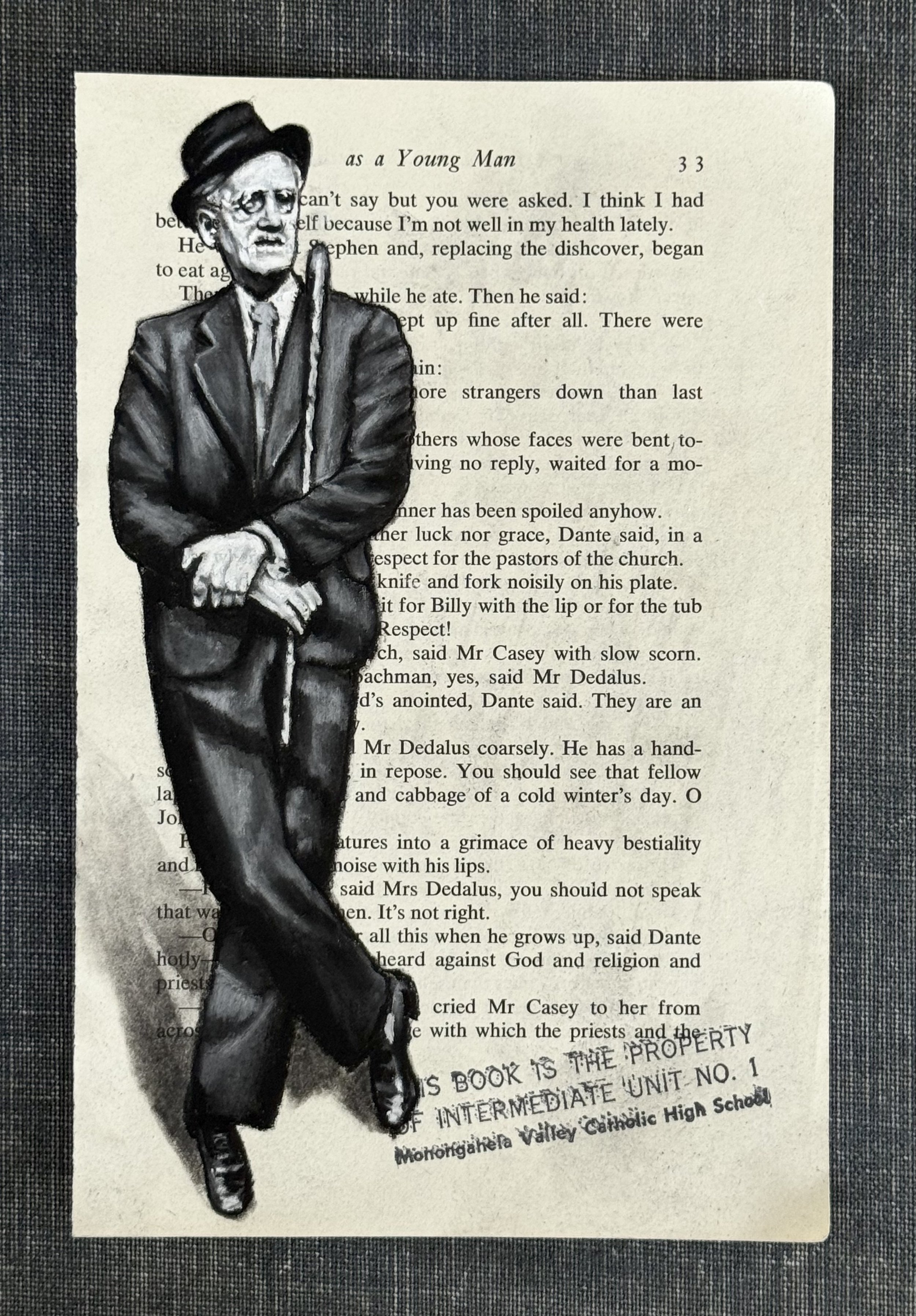 James Joyce — David DeIuliis Art
